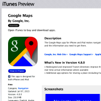 Google Maps ก็มีให้ใช้กันบน iOS เช่นกัน